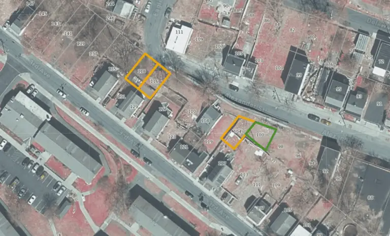 100-118 Alexander St Orthoimagery
