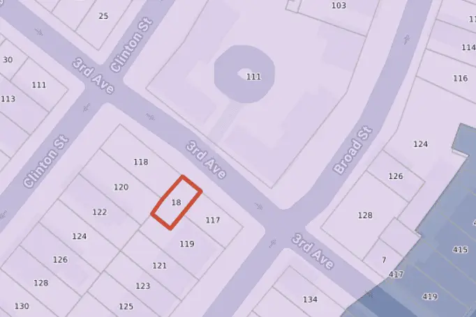 18 Third Ave Zoning Map