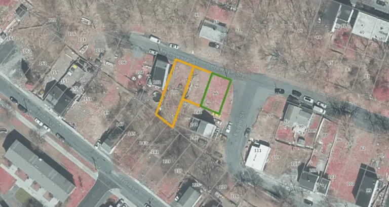 96-100 Delaware St Orthoimagery